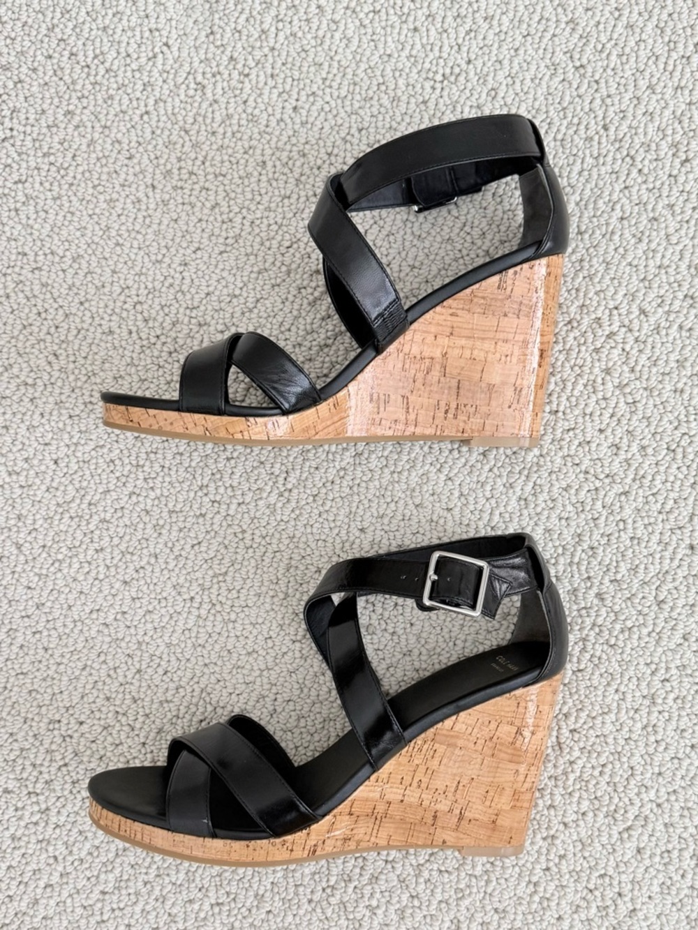 Cole Haan Jillian Wedge Sandals - Picture 3 of 11